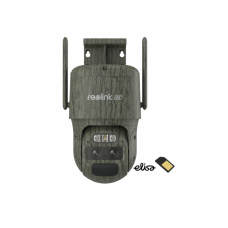 Uutuus ! Reolink TrackMix Series G770 Camo+SIM akkukäyttöinen 8MP PTZ Auto Tracking AI kamera ulkokäyttöön (TrackMix LTE maastokuvioitu)