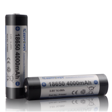 KeepPower 18650-akku  4000 mAh